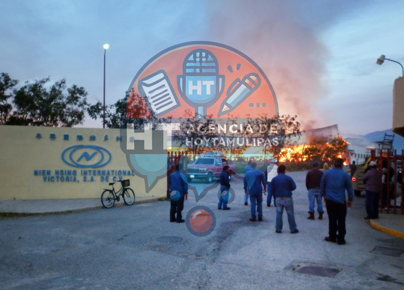 Incendio - Maquiladora