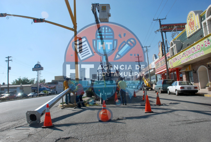 Semforos en Reynosa