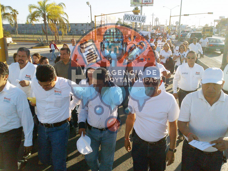 SNTE protestas Reynosa
