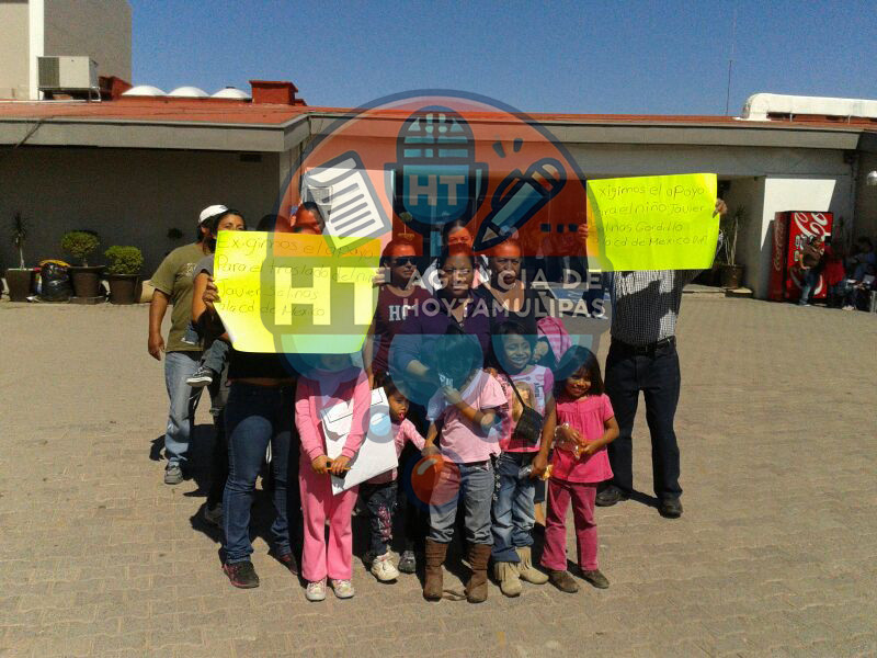 Familia de ni�o enfermo