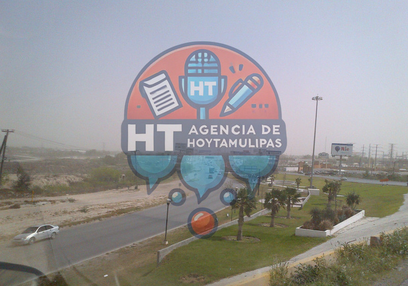 Tormenta de polvo en Reynosa