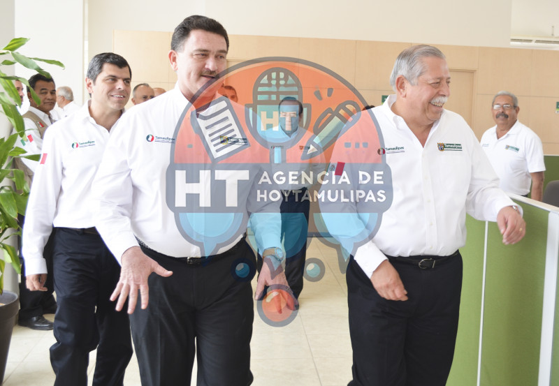 El Gobernador de Tamaulipas inaugura oficinas del ITABEC