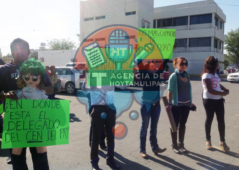 Protestas PRI Estatal