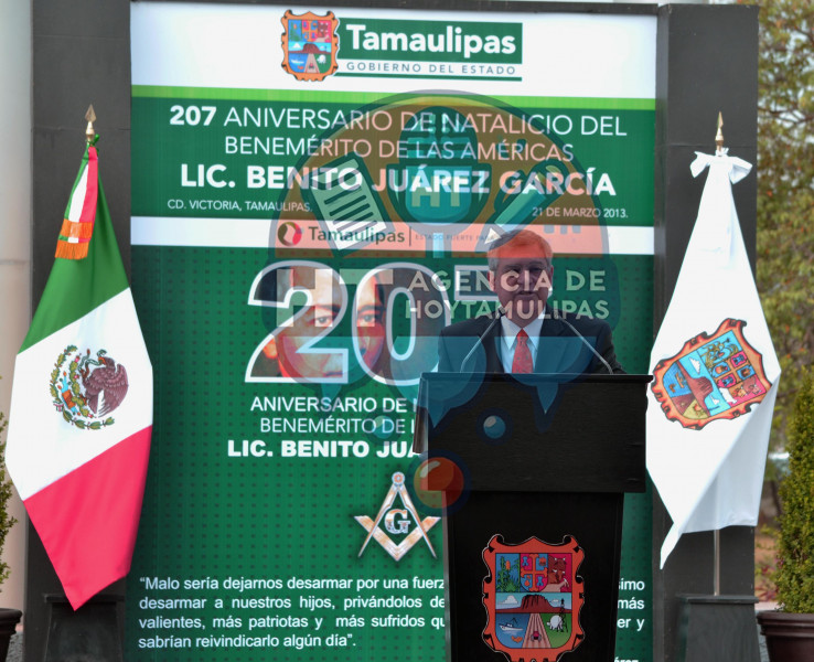 207 aniversario del natalicio de Benito Jurez Garca