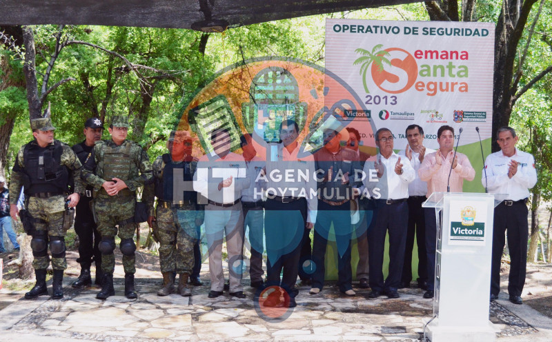 Banderazo operativo de seguridad 