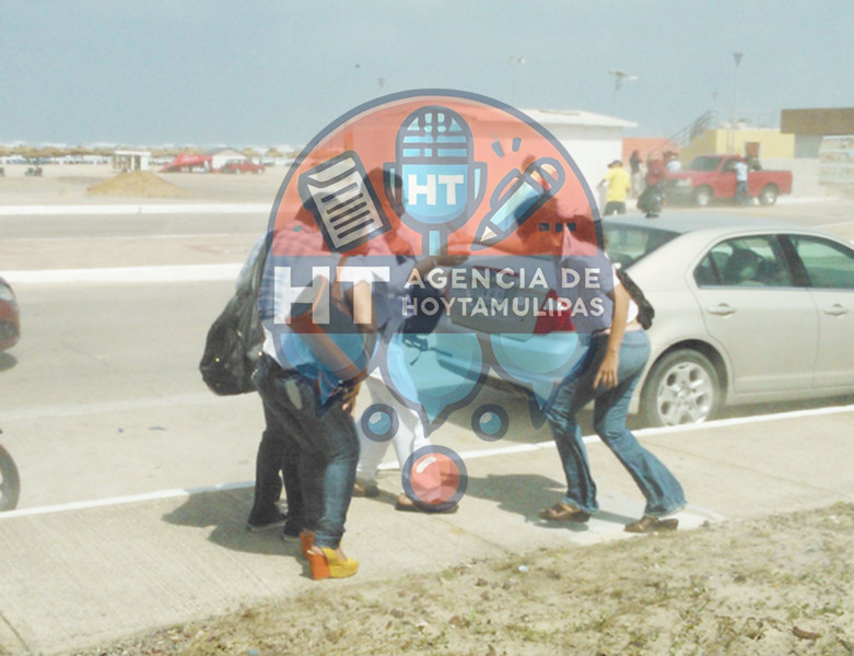 Asusta frente fr�o a turistas de Miramar