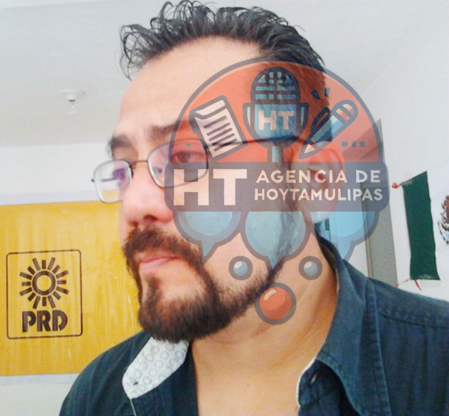 Luis Gerardo Hinojosa Tapia, dirigente del PRD en Victoria