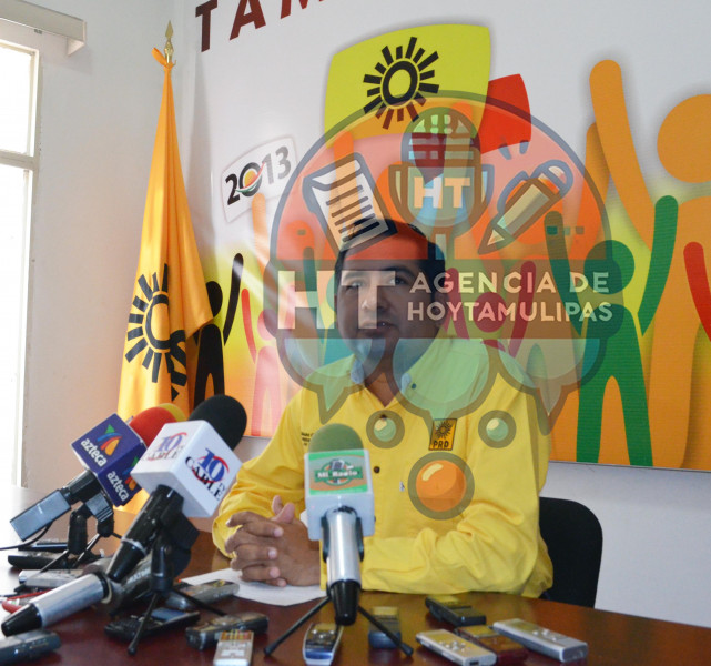 Rueda de prensa PRD