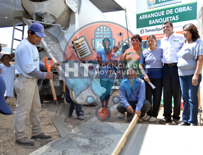 Construccin de banquetas