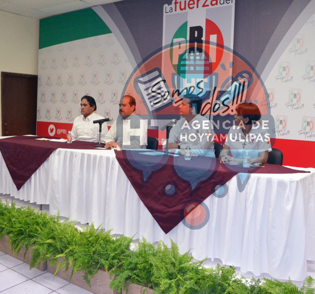 Toma de protesta a delegado del CEN del PRI en TAMAULIPAS 