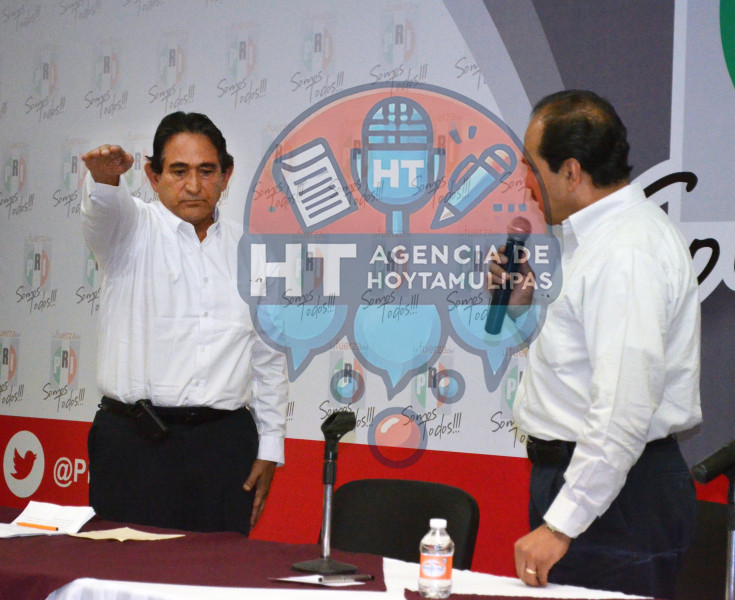 Toma de protesta a delegado del CEN del PRI en TAMAULIPAS