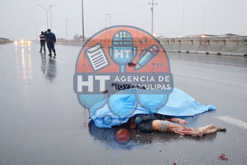 Muere  despedazado al ser arrollado en Nuevo Laredo