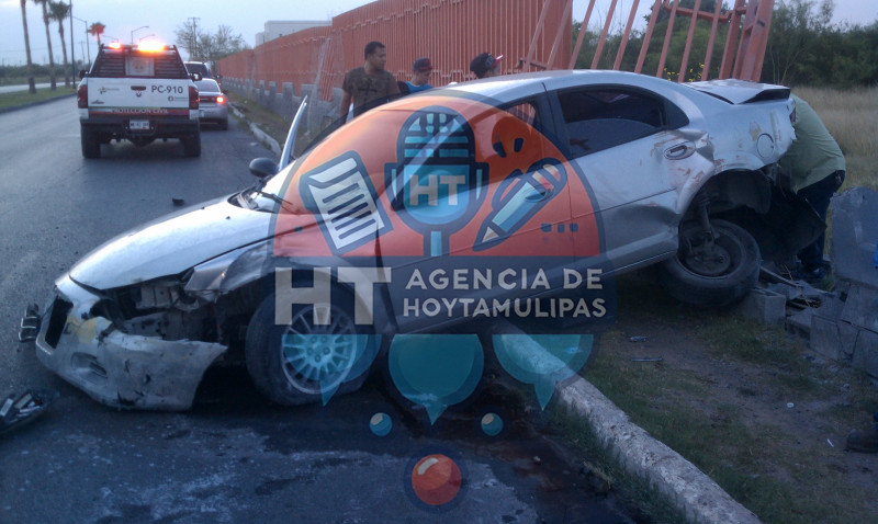 Choque en Nuevo Laredo