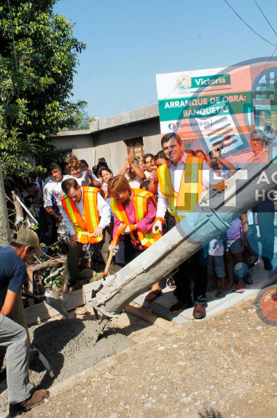 Arrancan obras en colonia Huertas de San Javier de Victoria