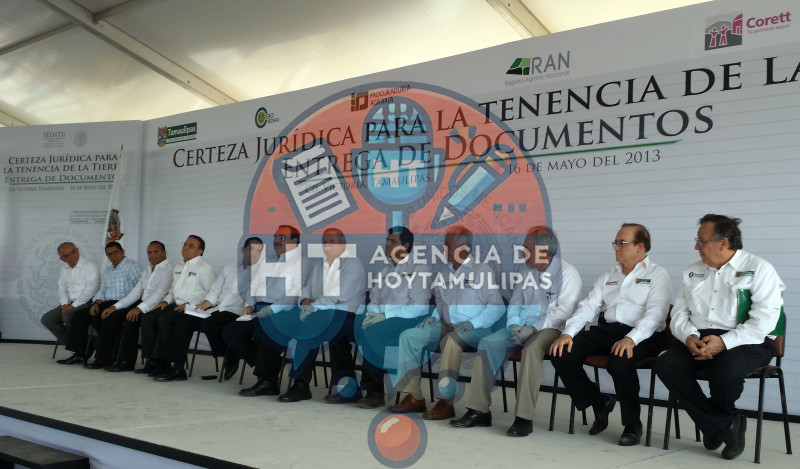 Gira de ETC con el secretario de SEDATU en Victoria