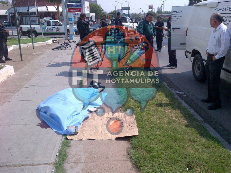 Ciclista atropellado