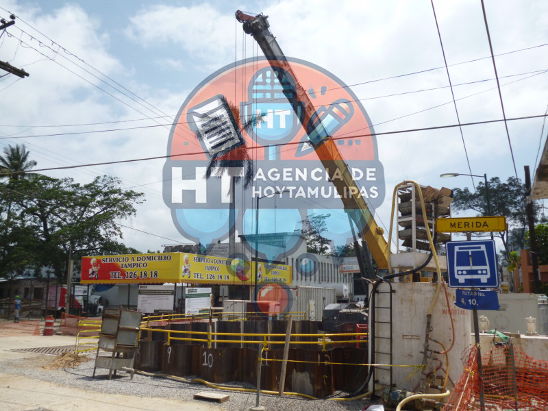 Obras tunel de Ej�rcito Mexicano