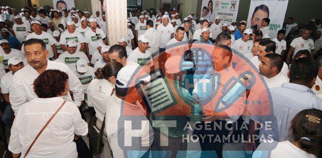 Los obreros de Matamoros llevaremos al triunfo a Salvador Trevi�o: Juan Villafuerte