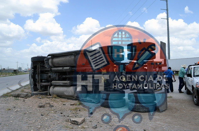 Trailero a punto de morir en Nuevo Laredo