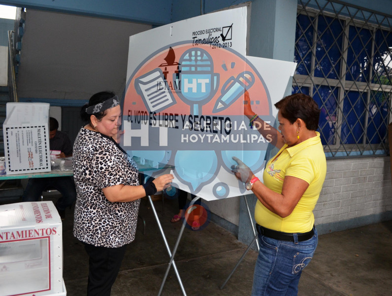 Apertura de casillas 