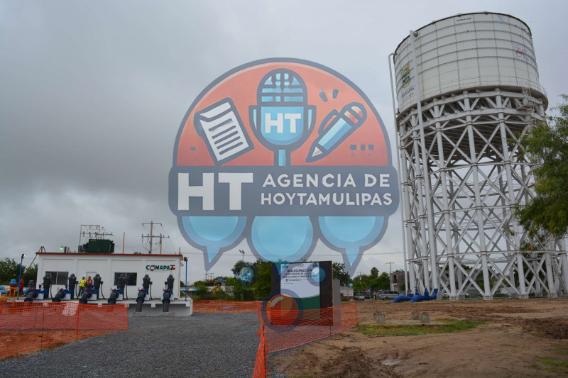 Tanque elevado en Reynosa