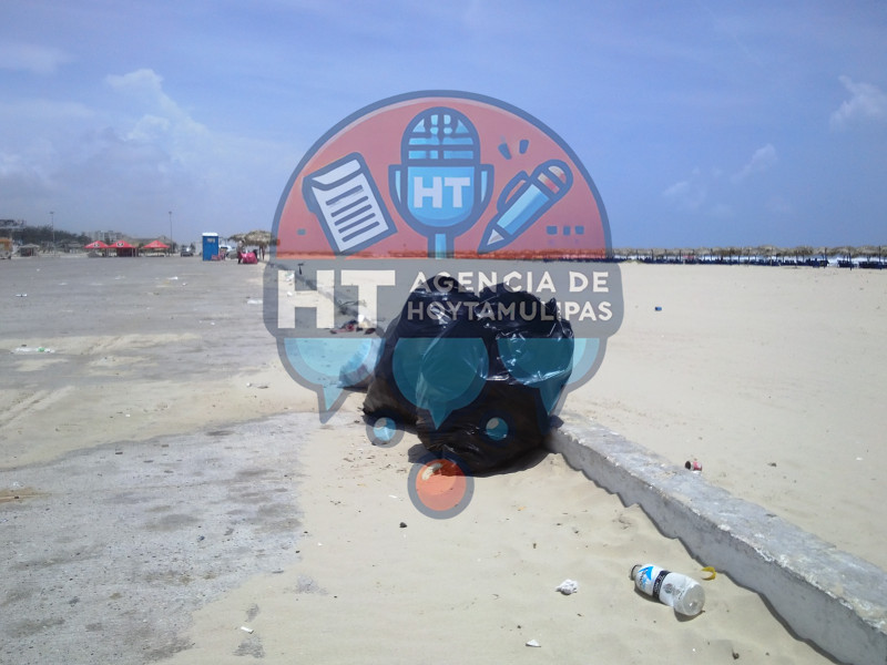 Recolectan basura en Madero