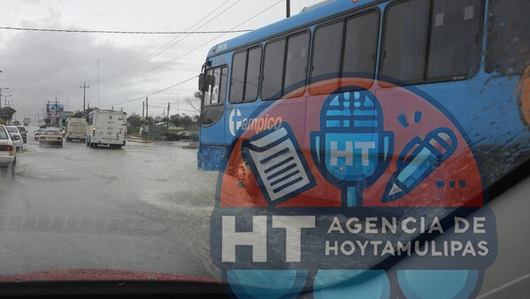 Lluvias en Tampico