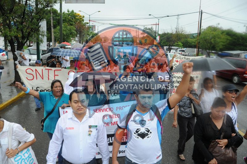 Protesta de maestros