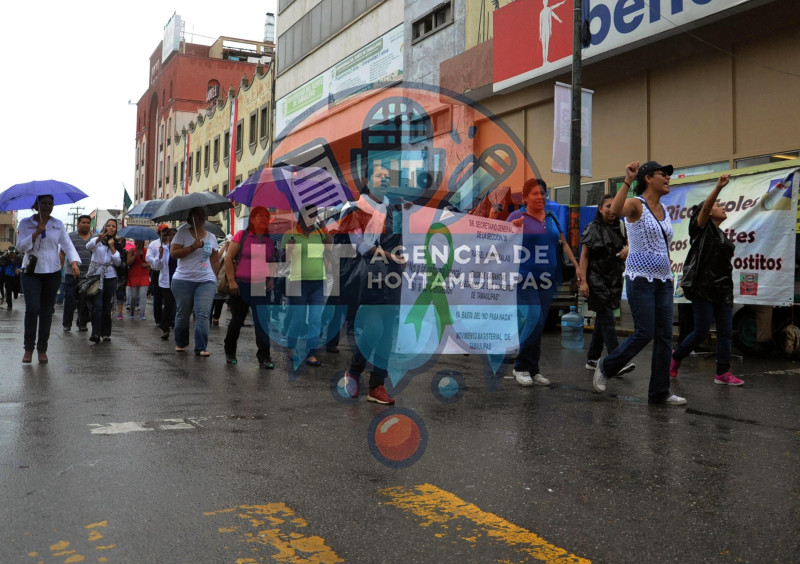 Protesta de maestros