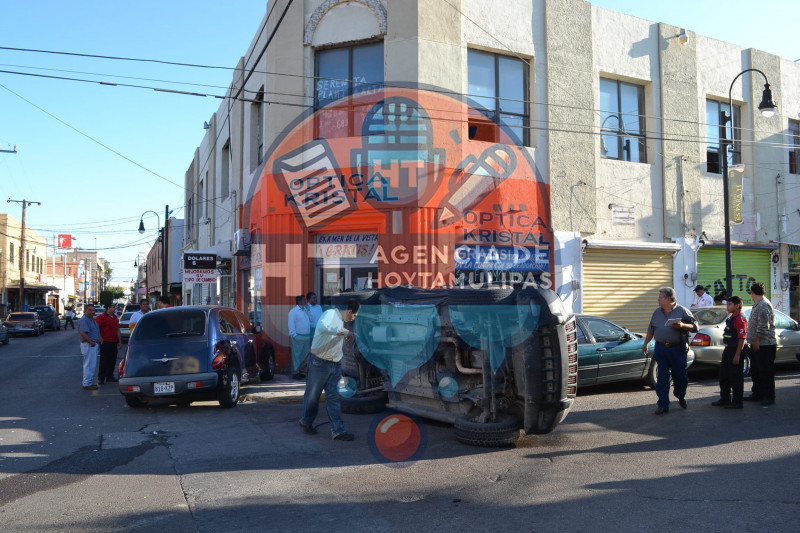 Choque en Nuevo Laredo