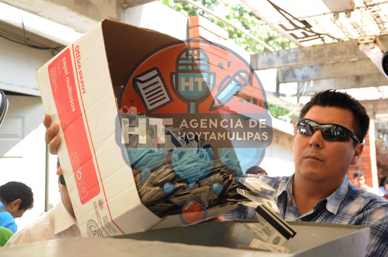 Destruyen credenciales de elector