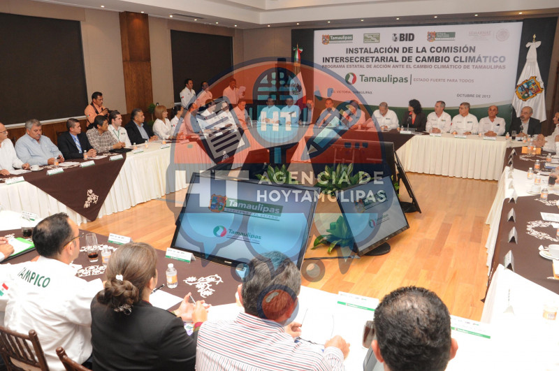 Instalaci�n de la Comision Intersecretarial de Cambio Climatico 