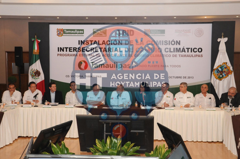 Instalaci�n de la Comision Intersecretarial de Cambio Climatico 