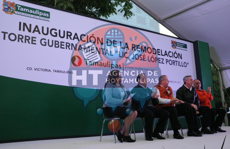 Inauguraci�n de remodelaci�n Torre Gubernamental
