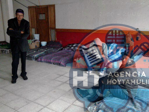 Fr�o y lluvias en la frontera de Tamaulipas 