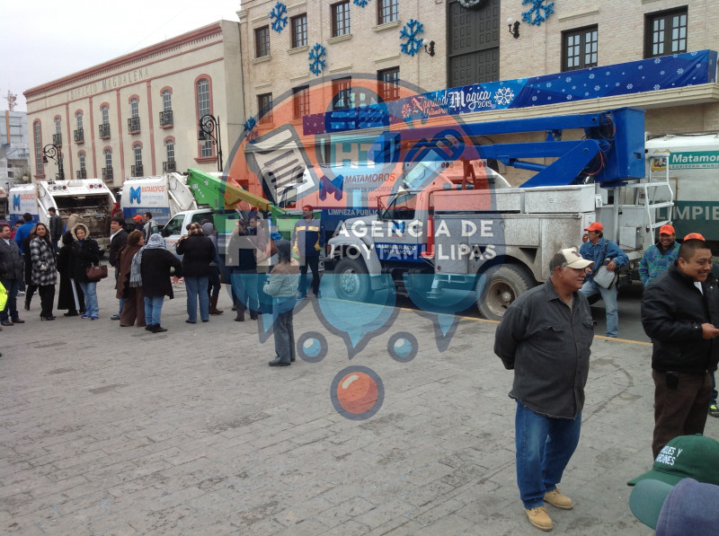 Protestan en Matamoros contra la alcaldesa