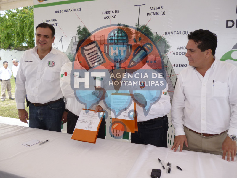 Estado y municipio construir�n parques en Tampico