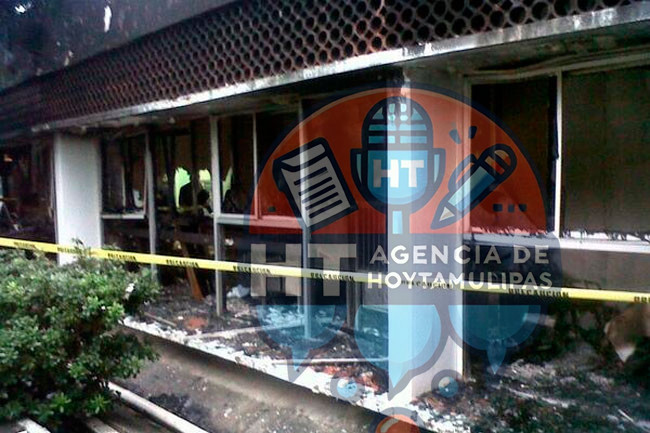 Incendio hospital Matamoros