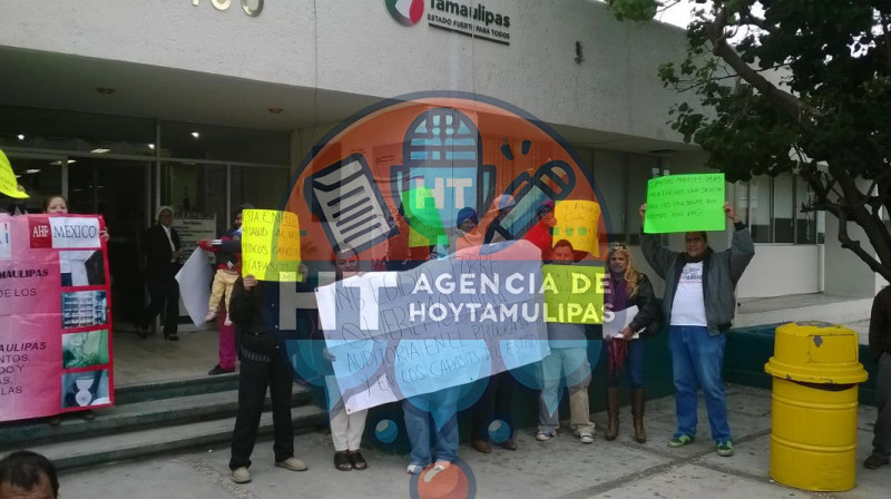 Protestan en Tampico