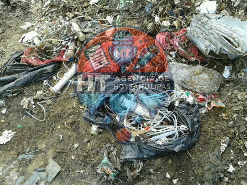 Material quir�rgico en basureros clandestinos 
