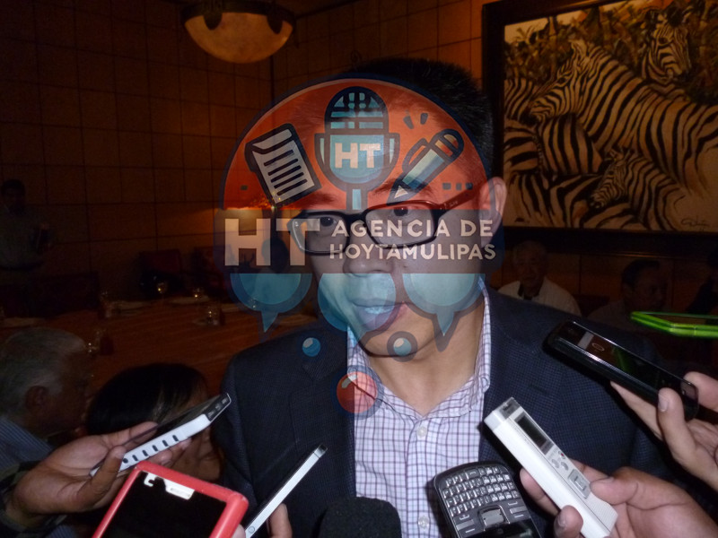 El Consejero Poltico de la Embajada de China en Mxico, Yao Fei