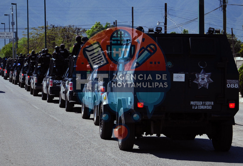 Refuerzan polic�as federales seguridad en Tamaulipas
