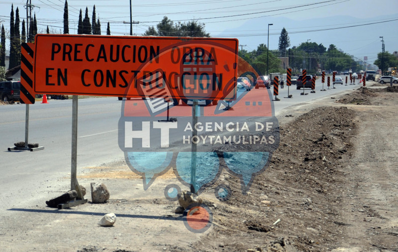 Trabajos en la calle ocho 
