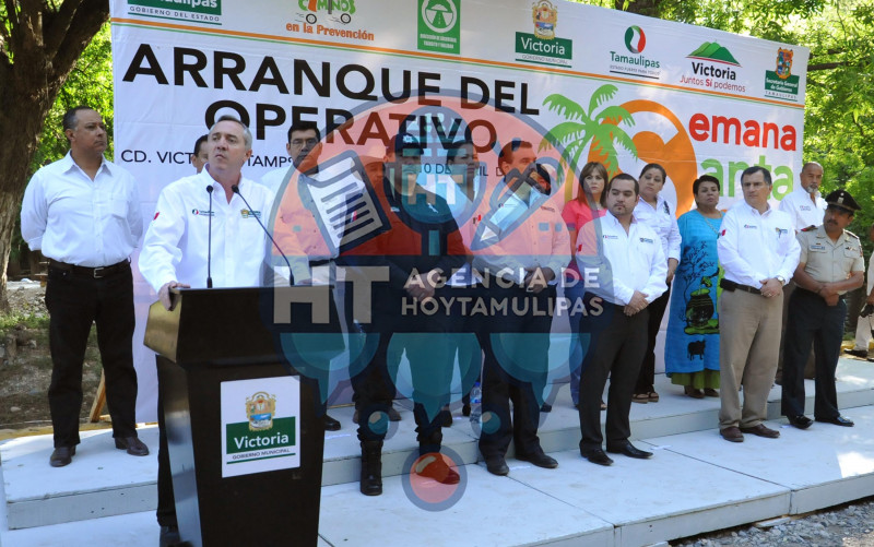 Arranque de operativo de Semana Sanata 