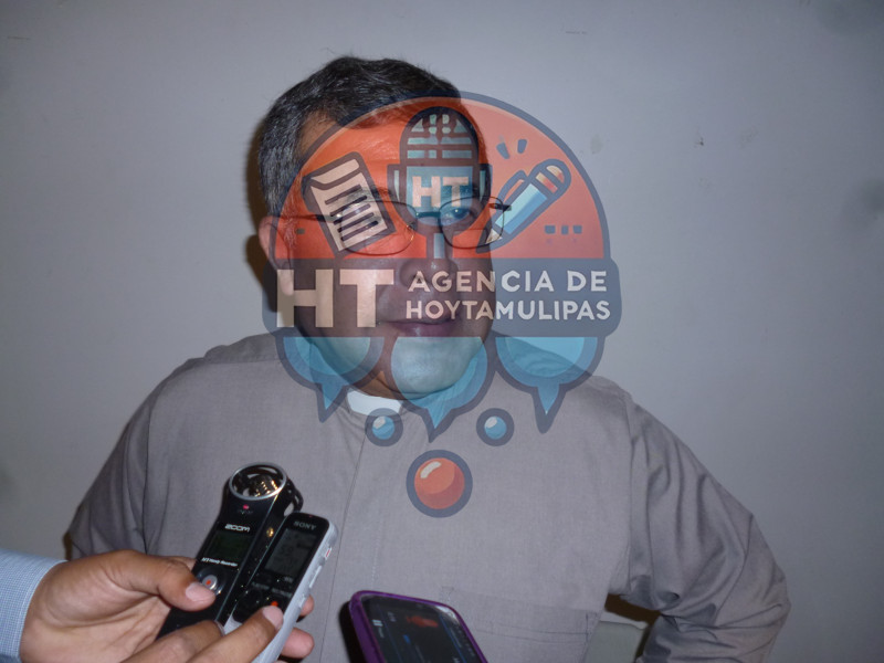 El Vicario de la Di�cesis de Tampico, El�as G�mez Mart�nez