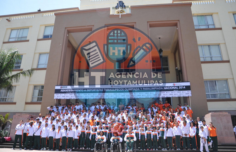 Abanderamiento a deportistas