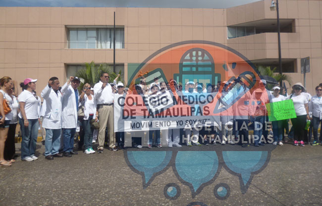 Marchan m�dicos en Tampico