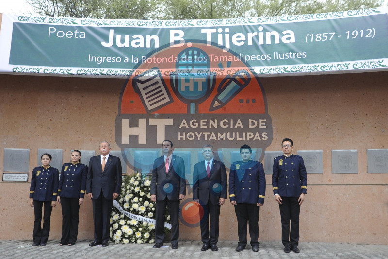 Restos de Juan B. Tijerina ingresan a la Rotonda de Tamaulipecos Ilustres