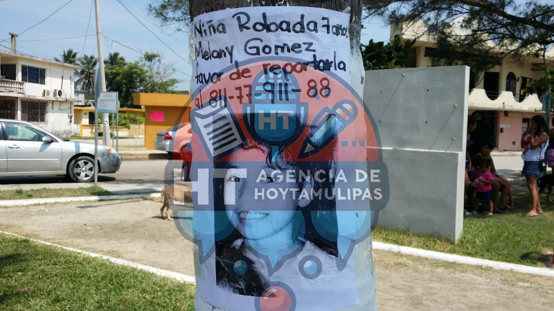 Ni�a desaparecida en Madero
