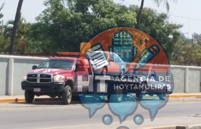 Operativo gr�a en Madero 